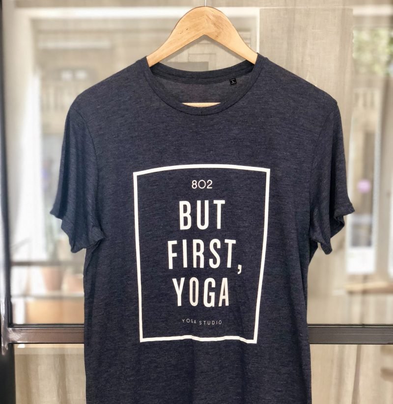 But First Yoga · Navy · Men